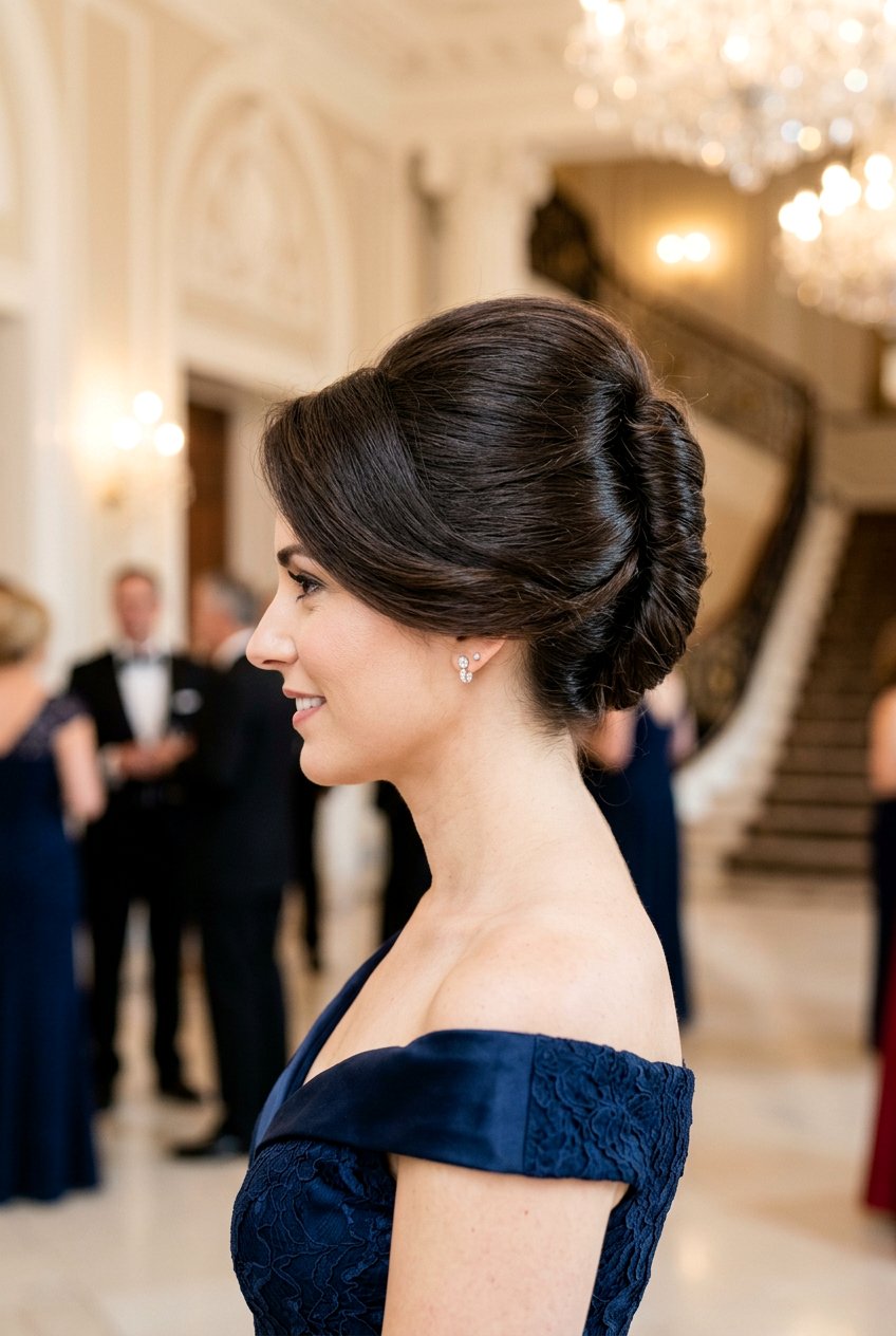 High Volume French Roll - 20 elegant french roll hairstyle - 20 elegant french roll hairstyle