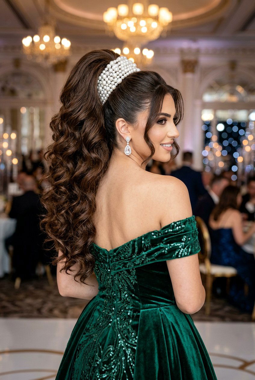 High Volume Pearl Ponytail - 20 pearl ponytail hairstyle - 20 pearl ponytail hairstyle