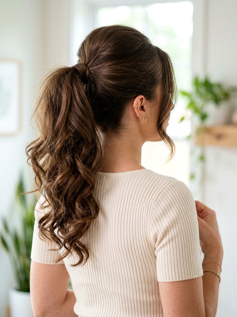 High Volume Ponytail For Zoom Meeting - 20 zoom call ponytail hairstyle - 20 zoom call ponytail hairstyle