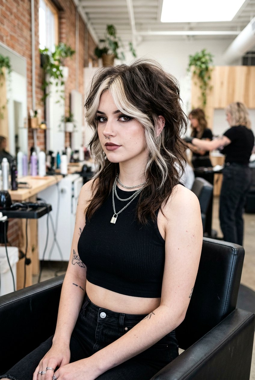 High Volume Shaggy Emo Cut - 20 emo shag haircut women - 20 emo shag haircut women