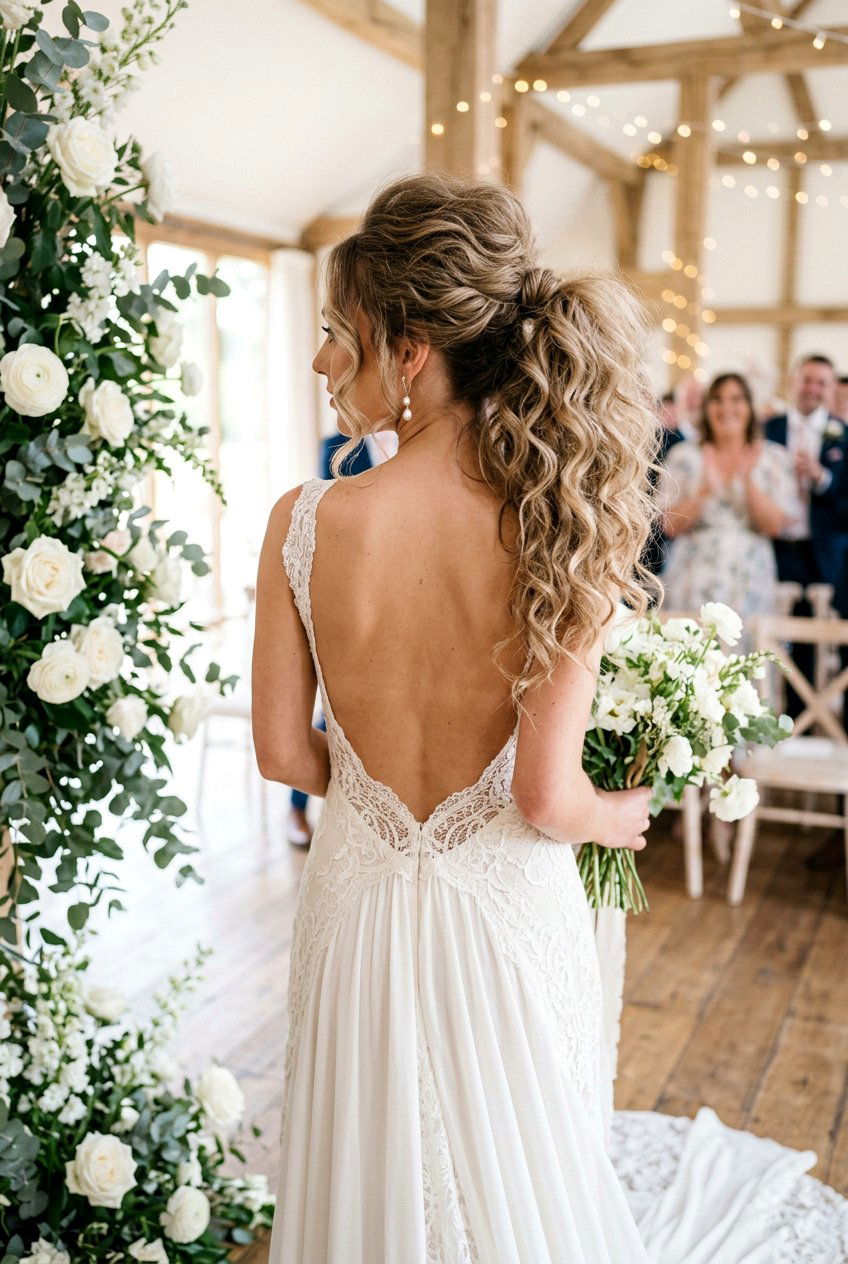 High Voluminous Boho Ponytail - 20 boho bridal ponytail - 20 boho bridal ponytail