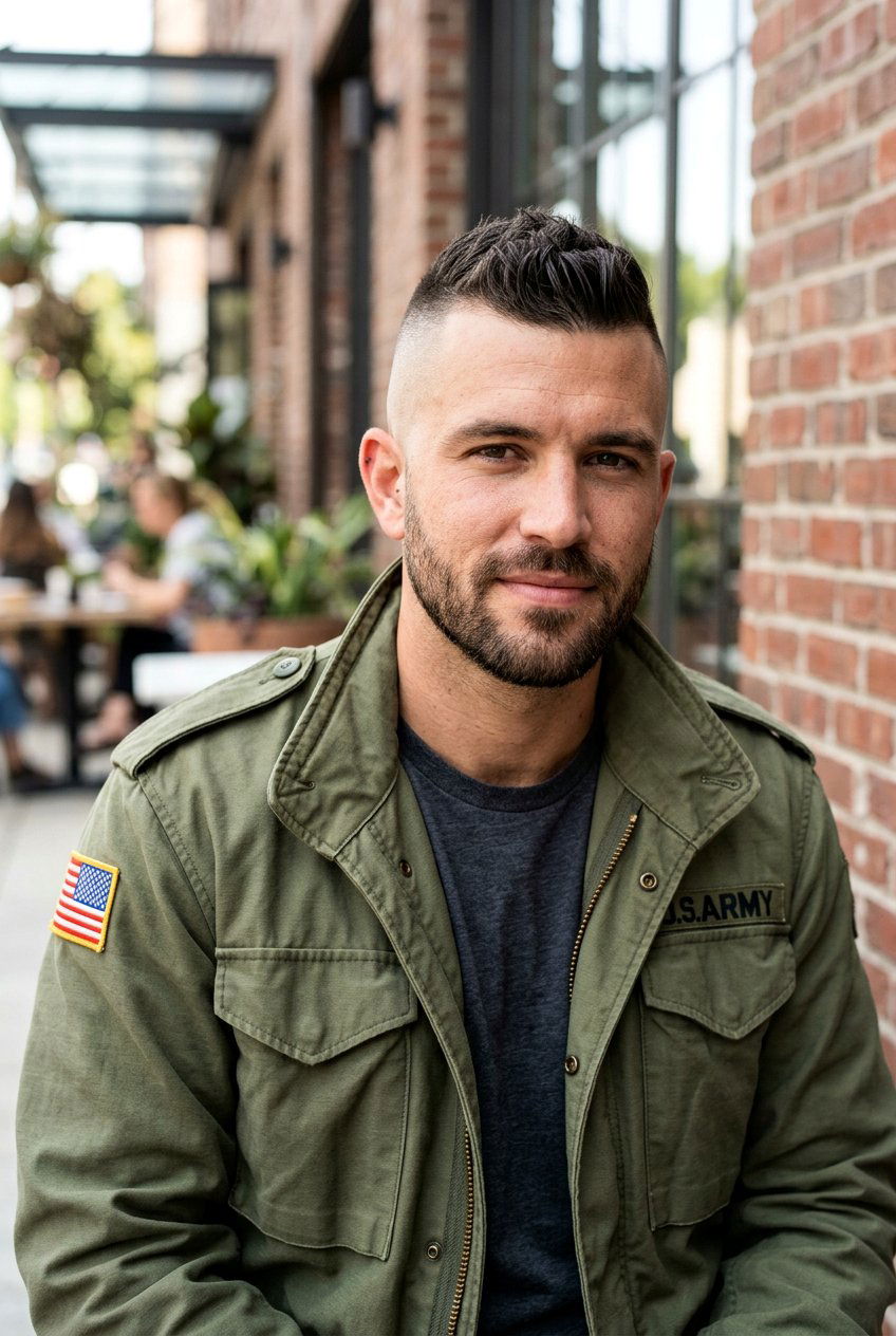 High and Tight 2 0 - 20 mens haircut for round chubby face - 20 men’s haircut for round chubby face