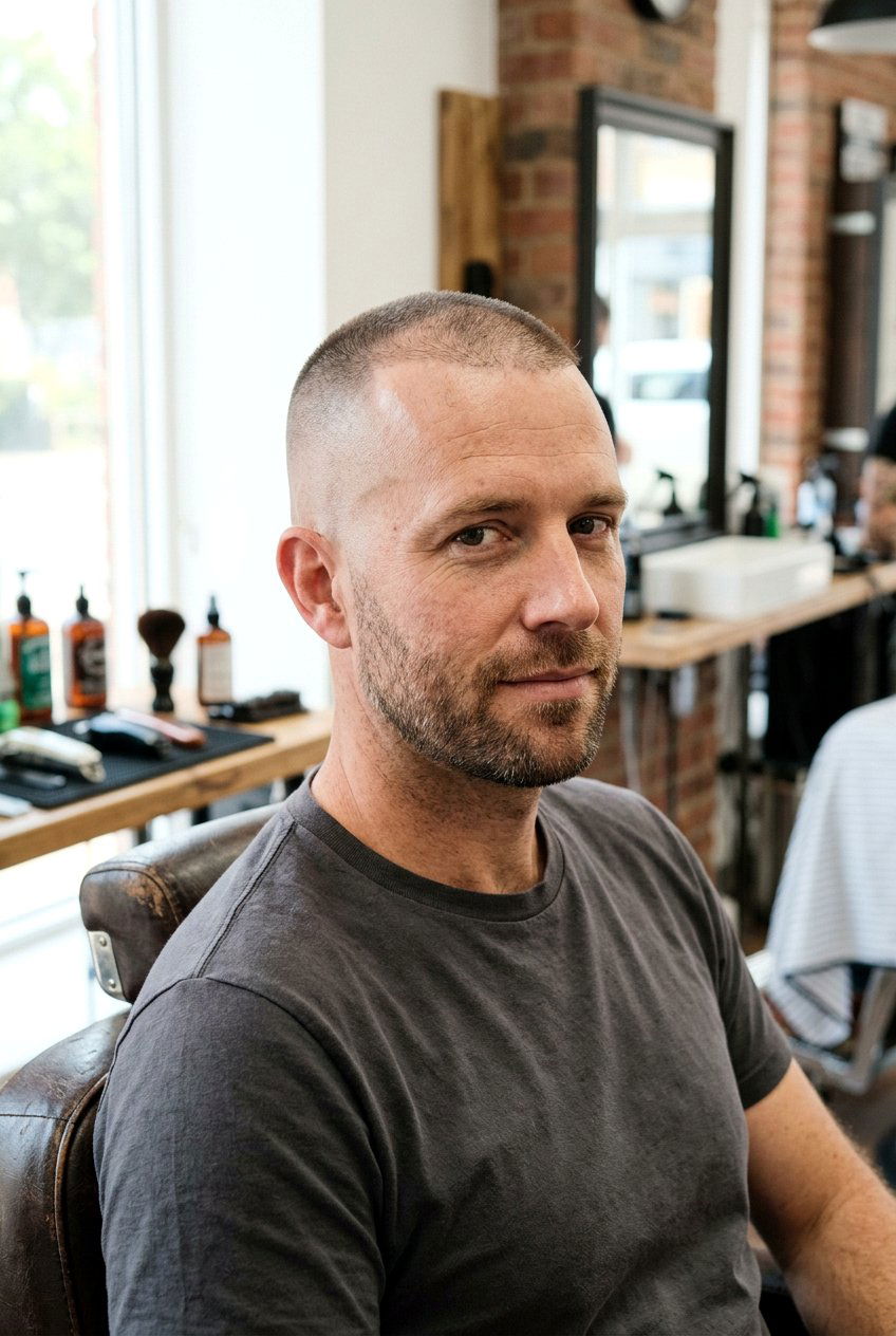 High and Tight - 20 hairstyles for men with thin hair - 20 hairstyles for men with thin hair