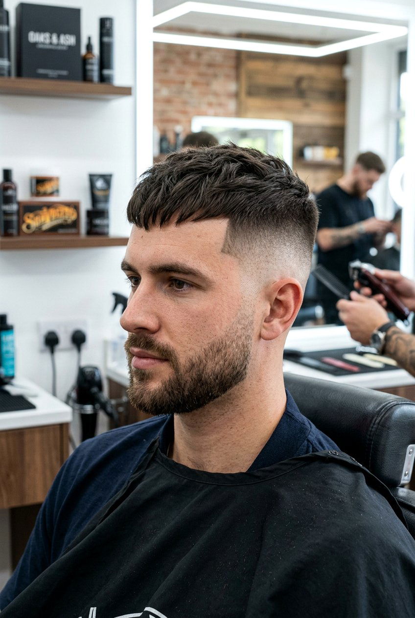 High fade Caesar haircut - 20 caesar haircut - 20 caesar haircut