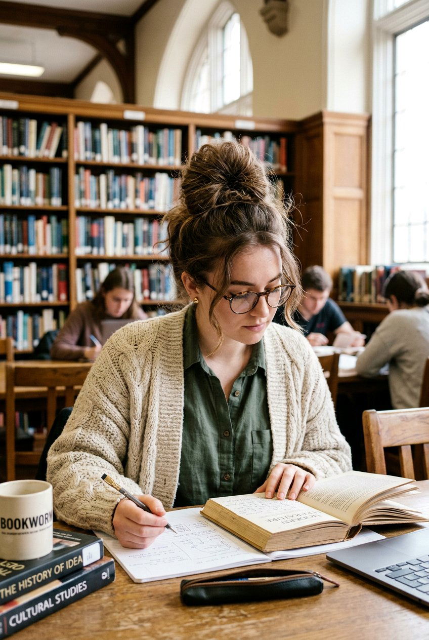 20 Elegant Dark Academia Bun Styles for Women to Try Now