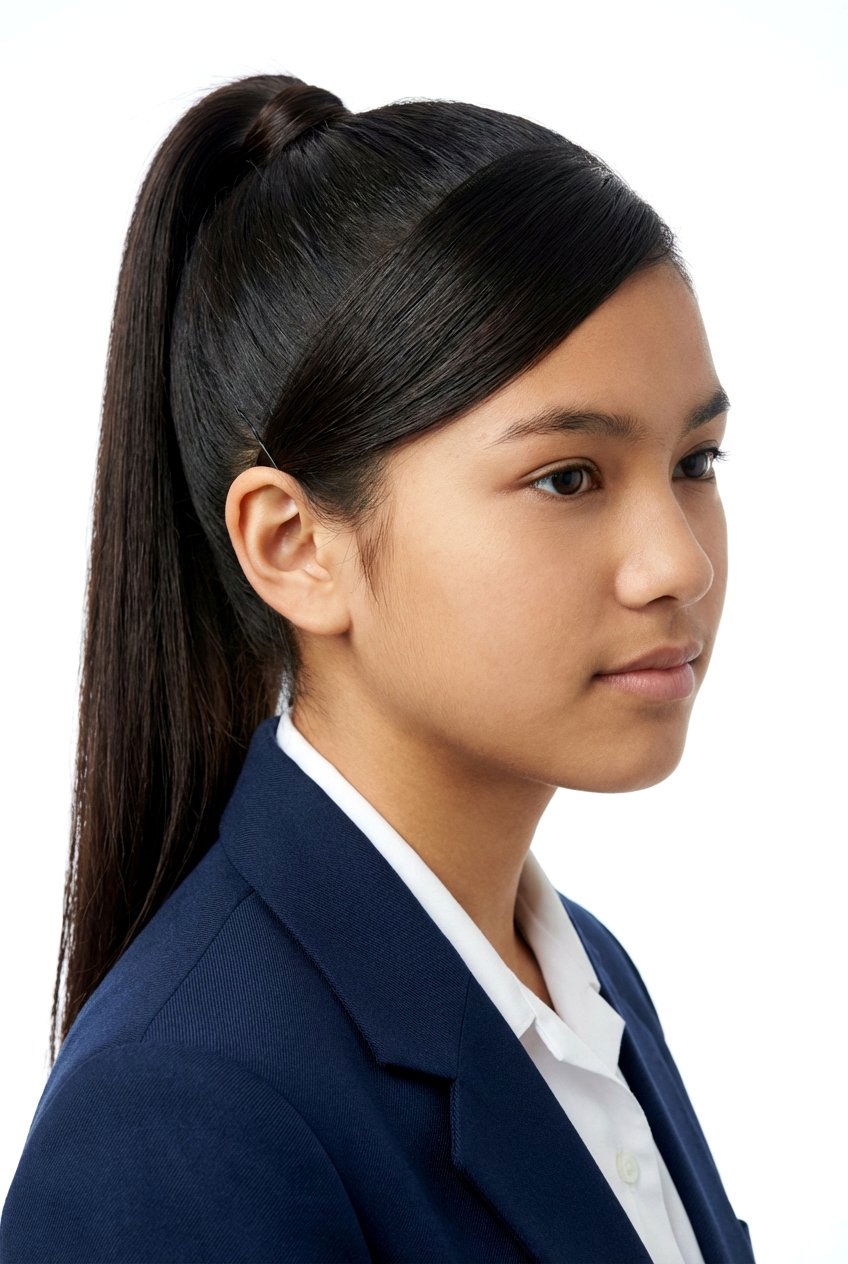 High ponytail - 20 ponytail hairstyles for school - 20 ponytail hairstyles for school