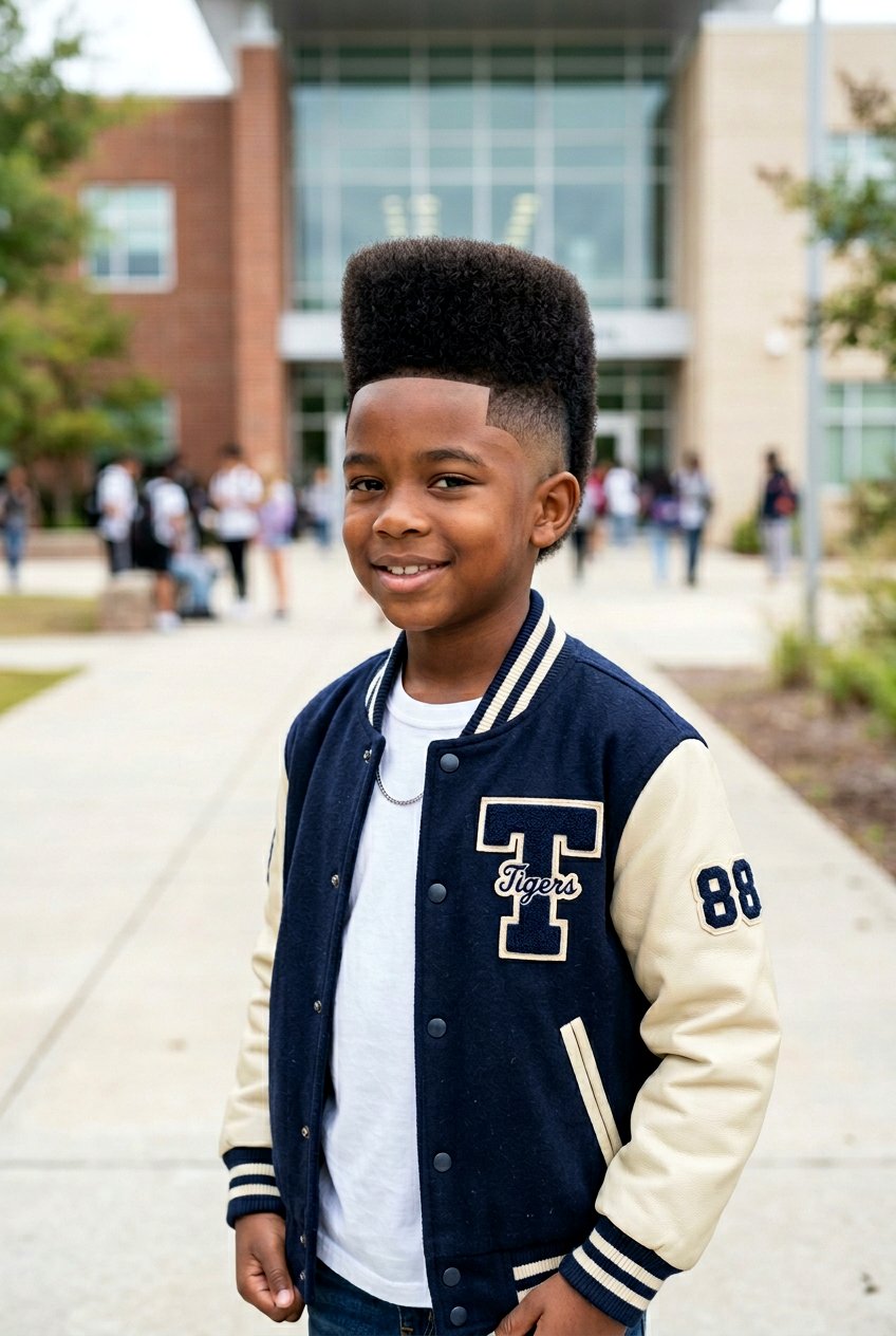 High top burst fade mohawk - 20 burst fade mohawk for boys - 20 burst fade mohawk for boys