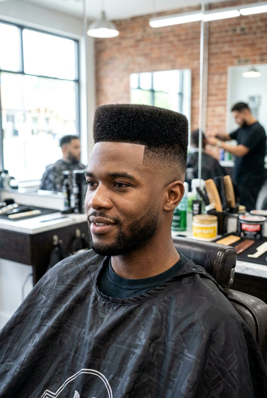 High top fade - 20 hairstyles for men with thick hair - 20 hairstyles for men with thick hair