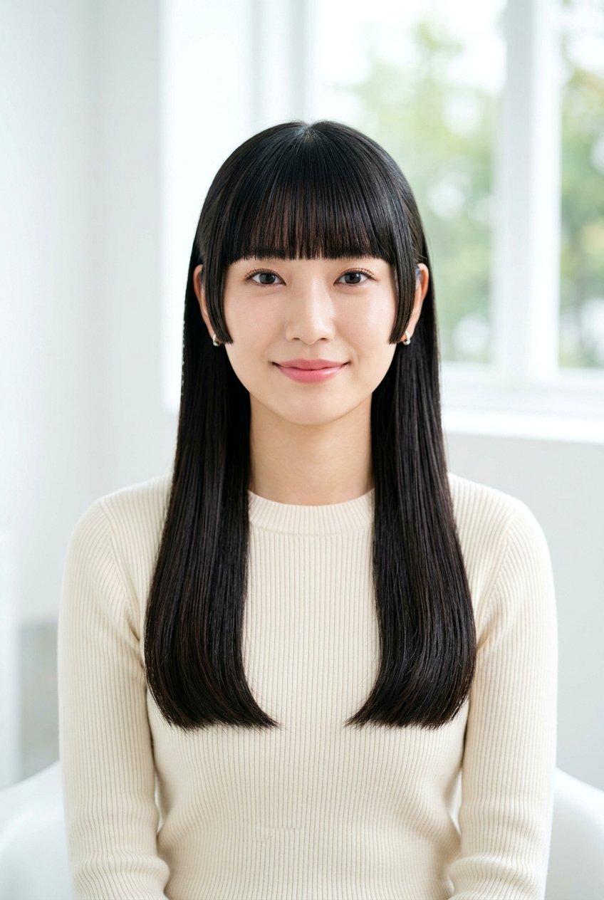 Hime Cut Straight Hair - 20 hairstyles for straight hair - 20 hairstyles for straight hair