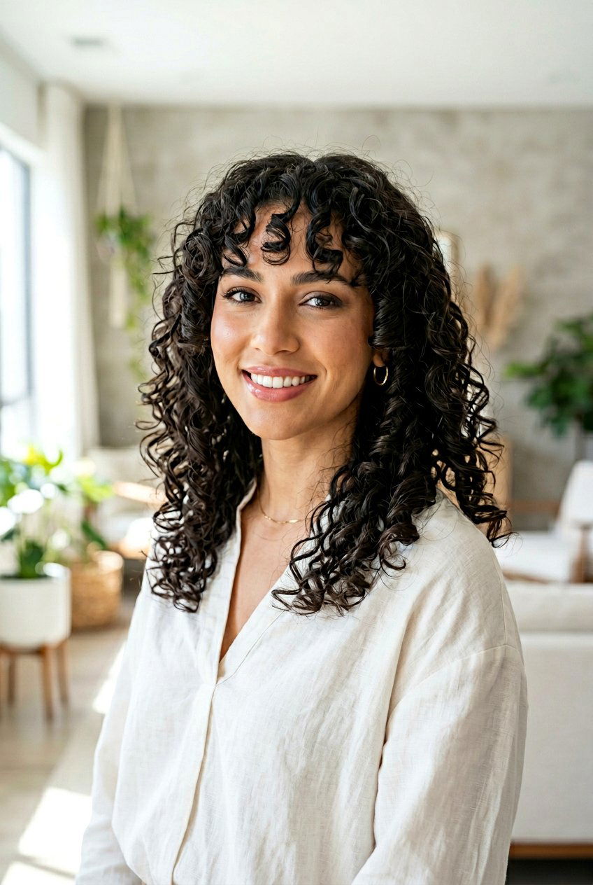 Hime Cut With Curly Curtain Bangs - 20 hime cut with curtain bangs - 20 hime cut with curtain bangs