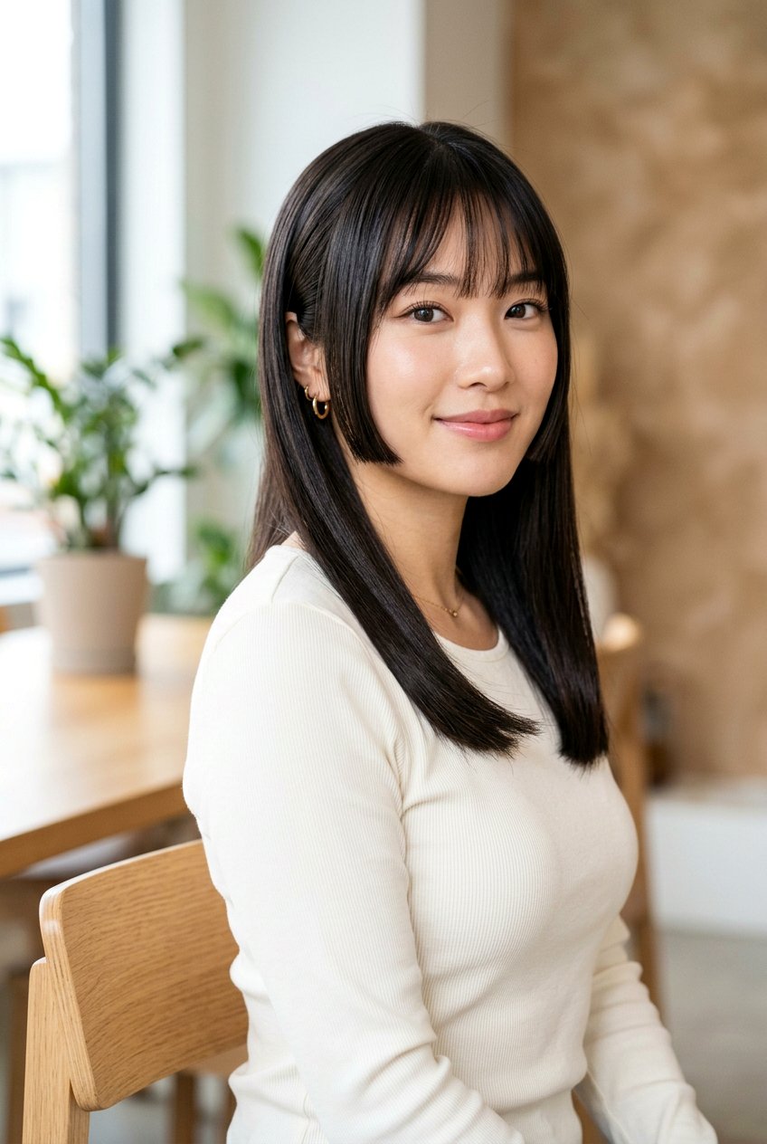 Hime Cut With Curtain Bangs For Straight Hair - 20 hime cut with curtain bangs - 20 hime cut with curtain bangs