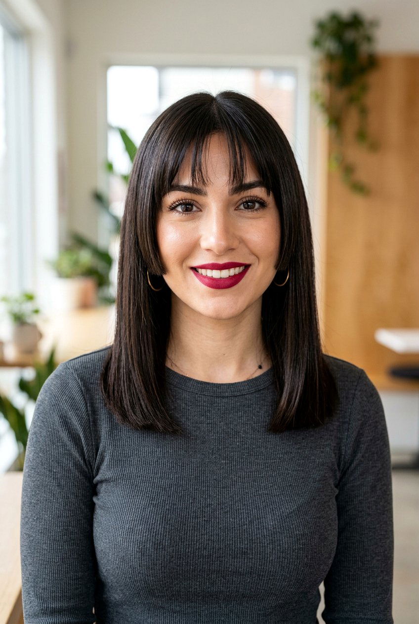 Hime Cut With Short Curtain Bangs - 20 hime cut with curtain bangs - 20 hime cut with curtain bangs