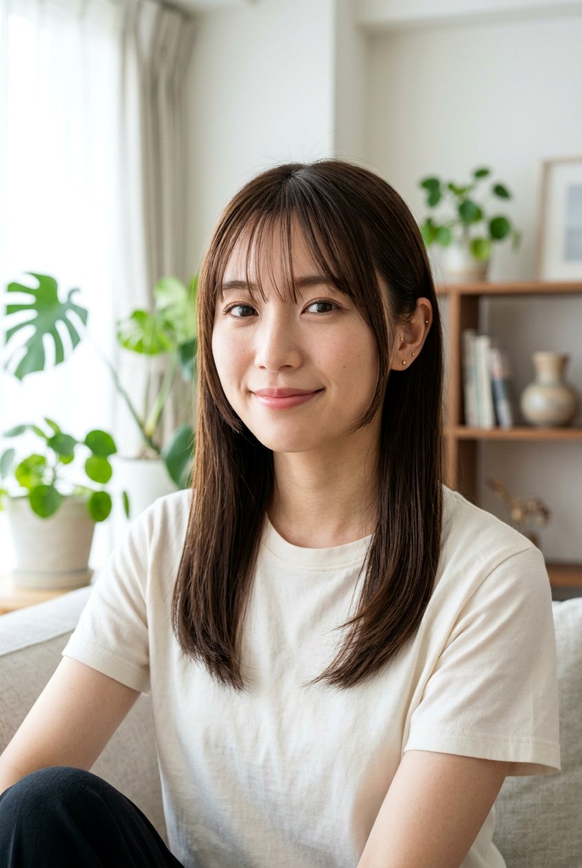 Hime Cut With Thin Curtain Bangs - 20 hime cut with curtain bangs - 20 hime cut with curtain bangs