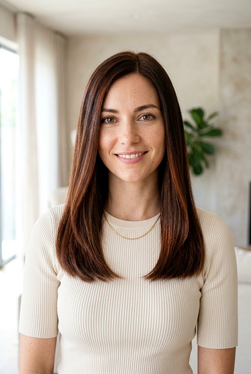 Hint Of Red Brown Hair - 20 low maintenance red hair color - 20 low maintenance red hair color