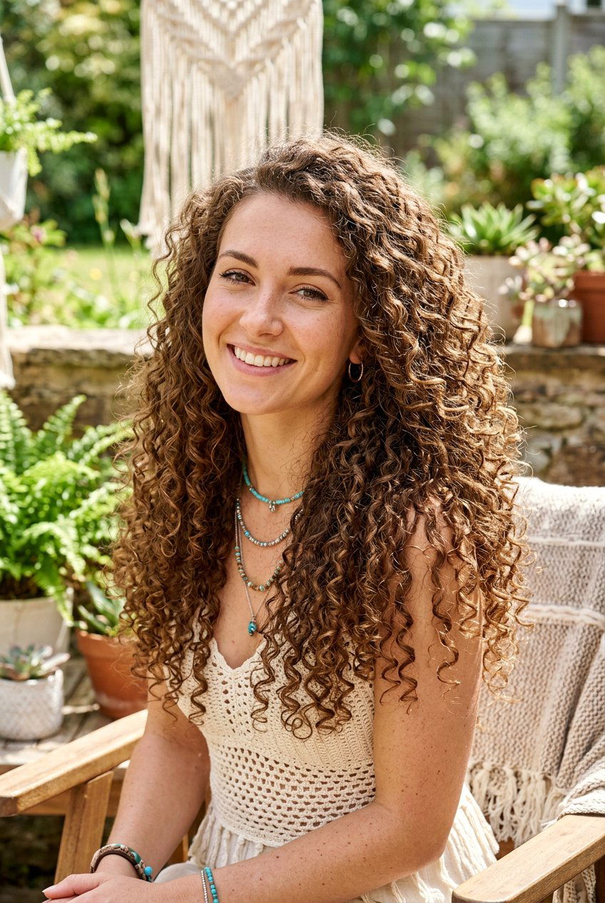 Hippie Perm - 20 korean hairstyles for women - 20 korean hairstyles for women