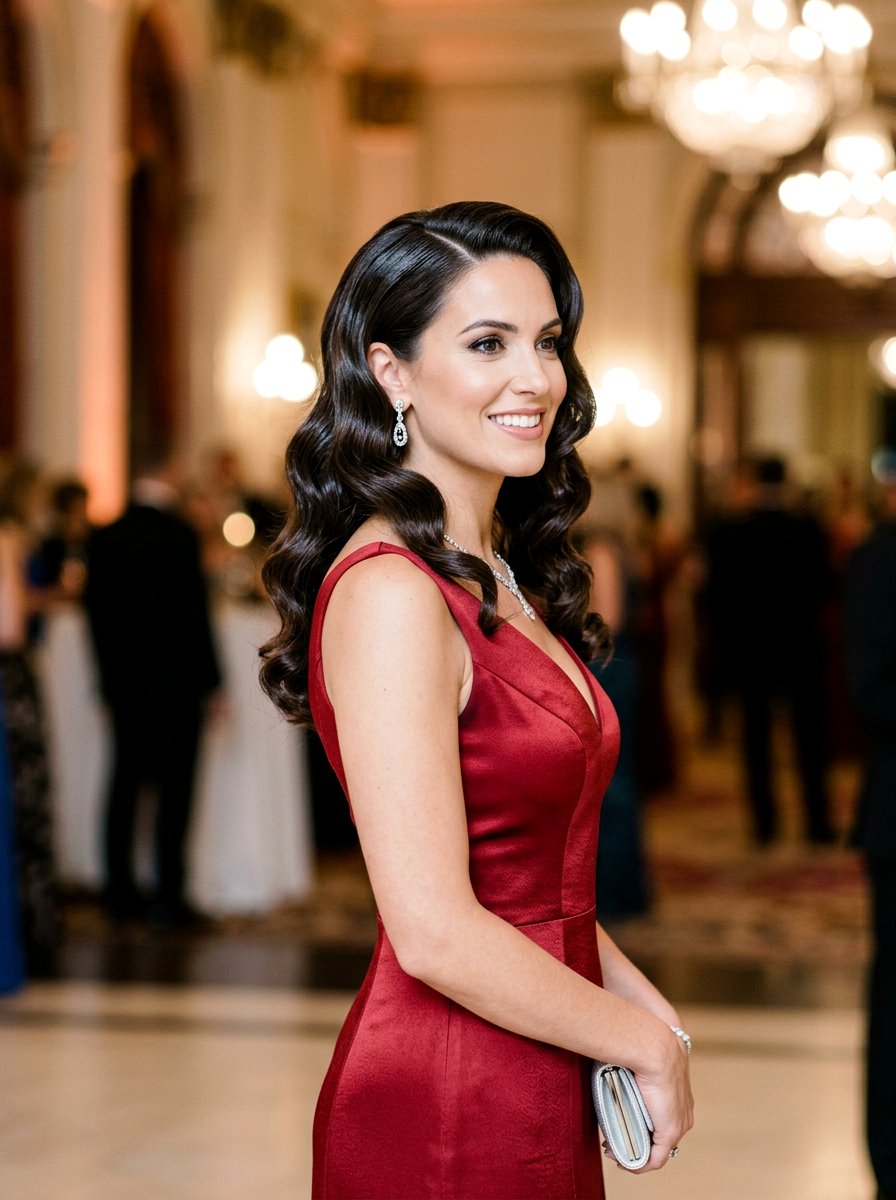 Hollywood Waves - 20 glamorous birthday hairstyle ideas - 20 glamorous birthday hairstyle ideas