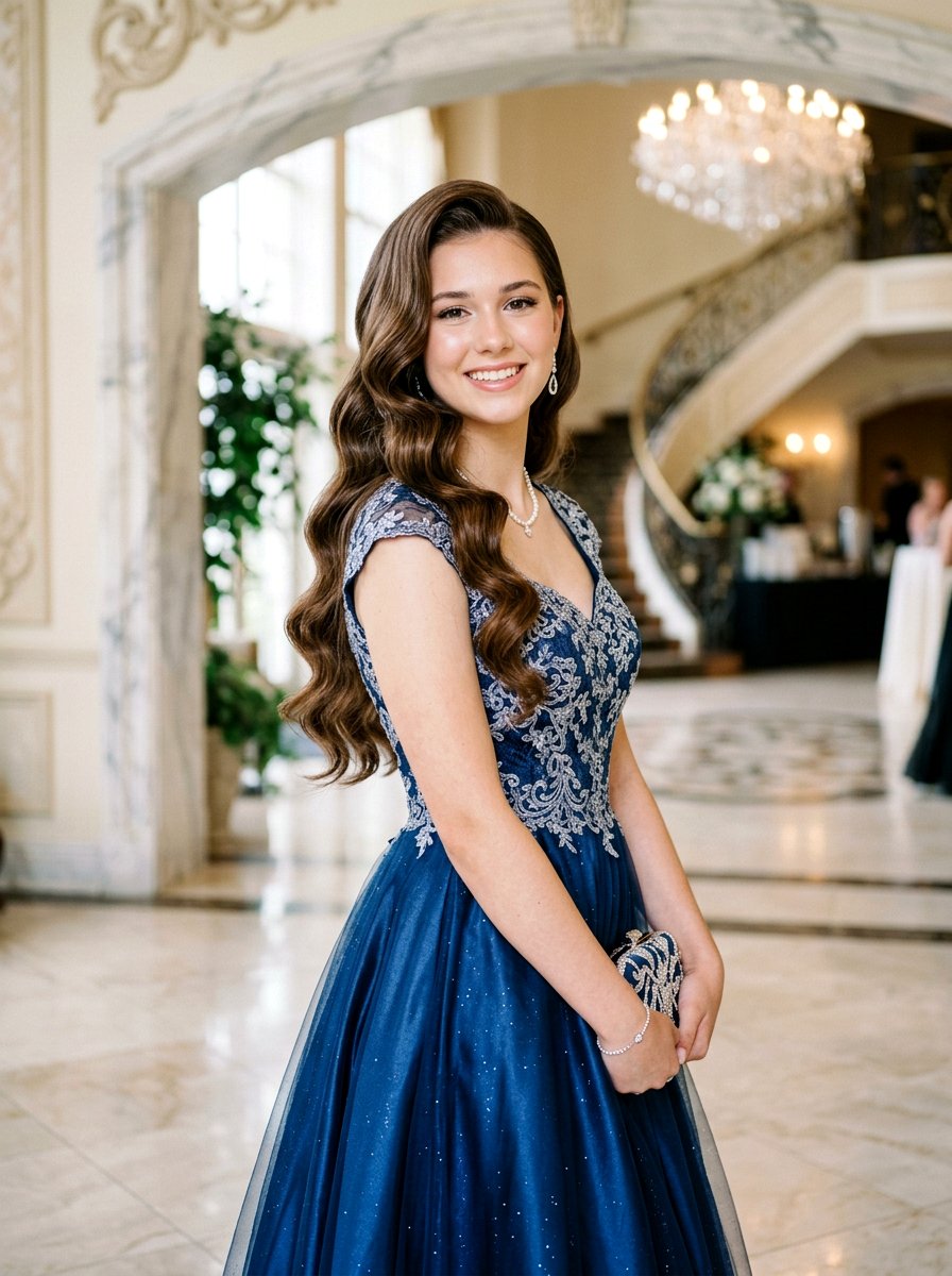 Hollywood Waves - 20 teen girls hairstyle ideas for prom - 20 teen girls hairstyle ideas for prom