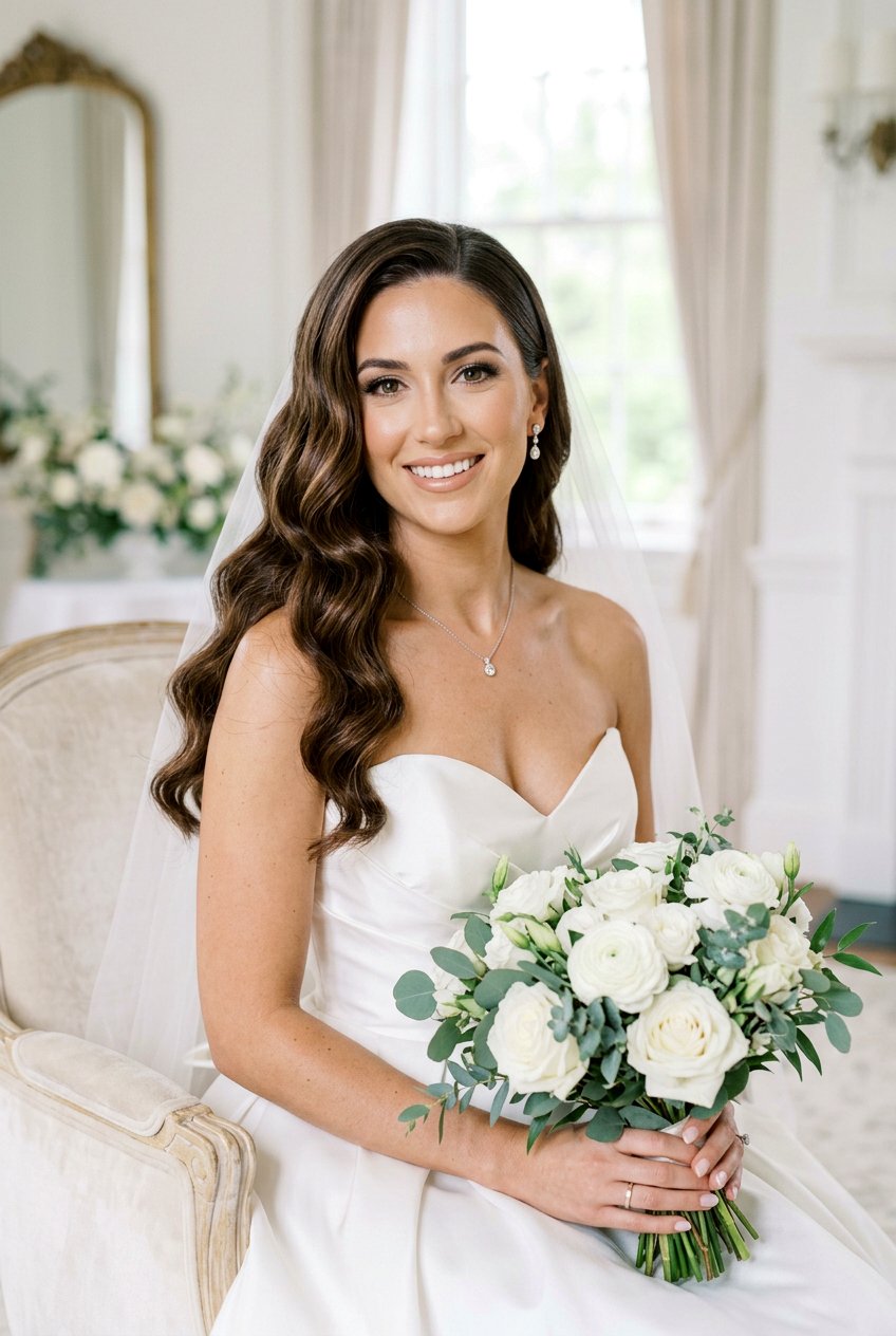 Hollywood Waves - 20 bridal hairstyle with vintage waves - 20 bridal hairstyle with vintage waves