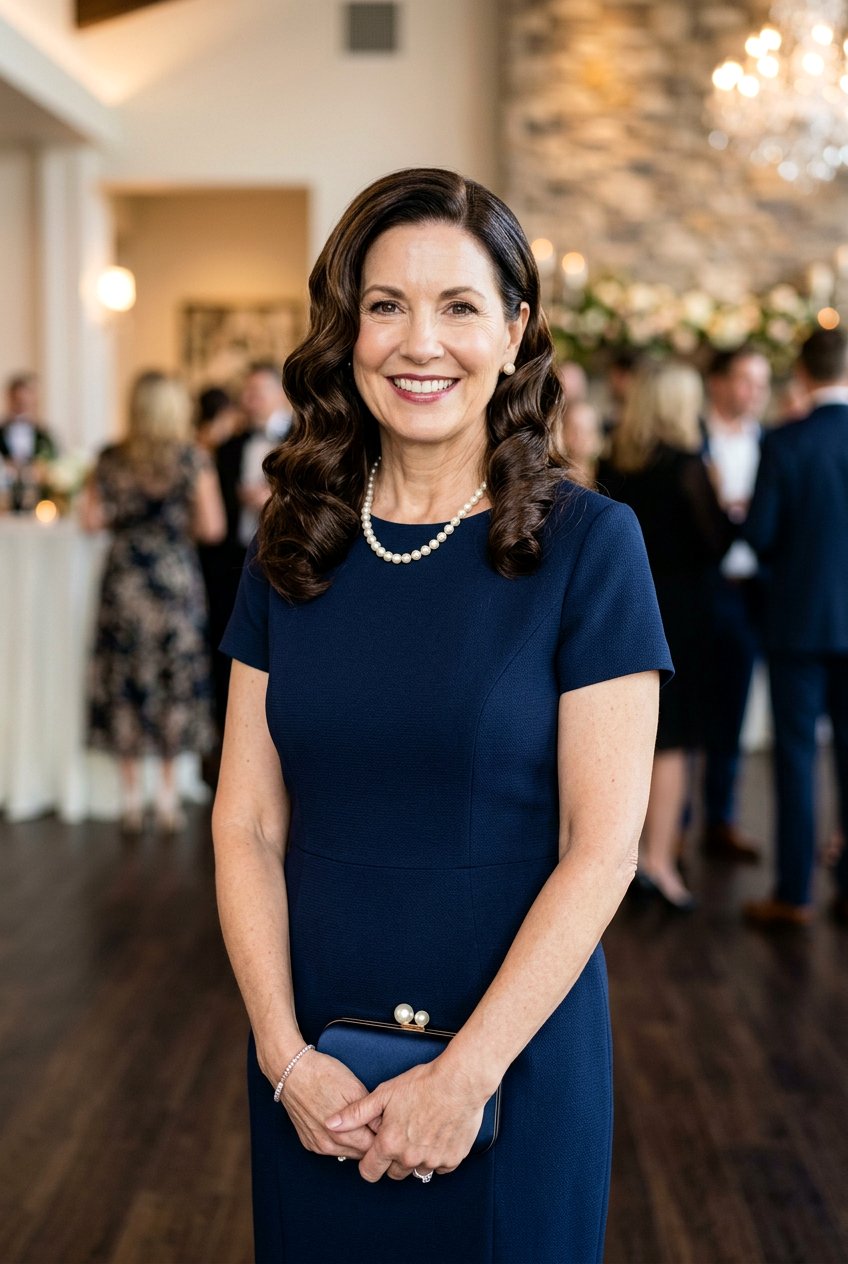 Hollywood Waves - 20 curly wedding guest hairstyle for mature women - 20 curly wedding guest hairstyle for mature women