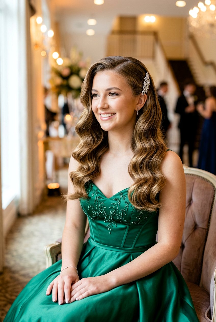 Hollywood Waves For Teens - 20 formal dance hairstyles for teens - 20 formal dance hairstyles for teens