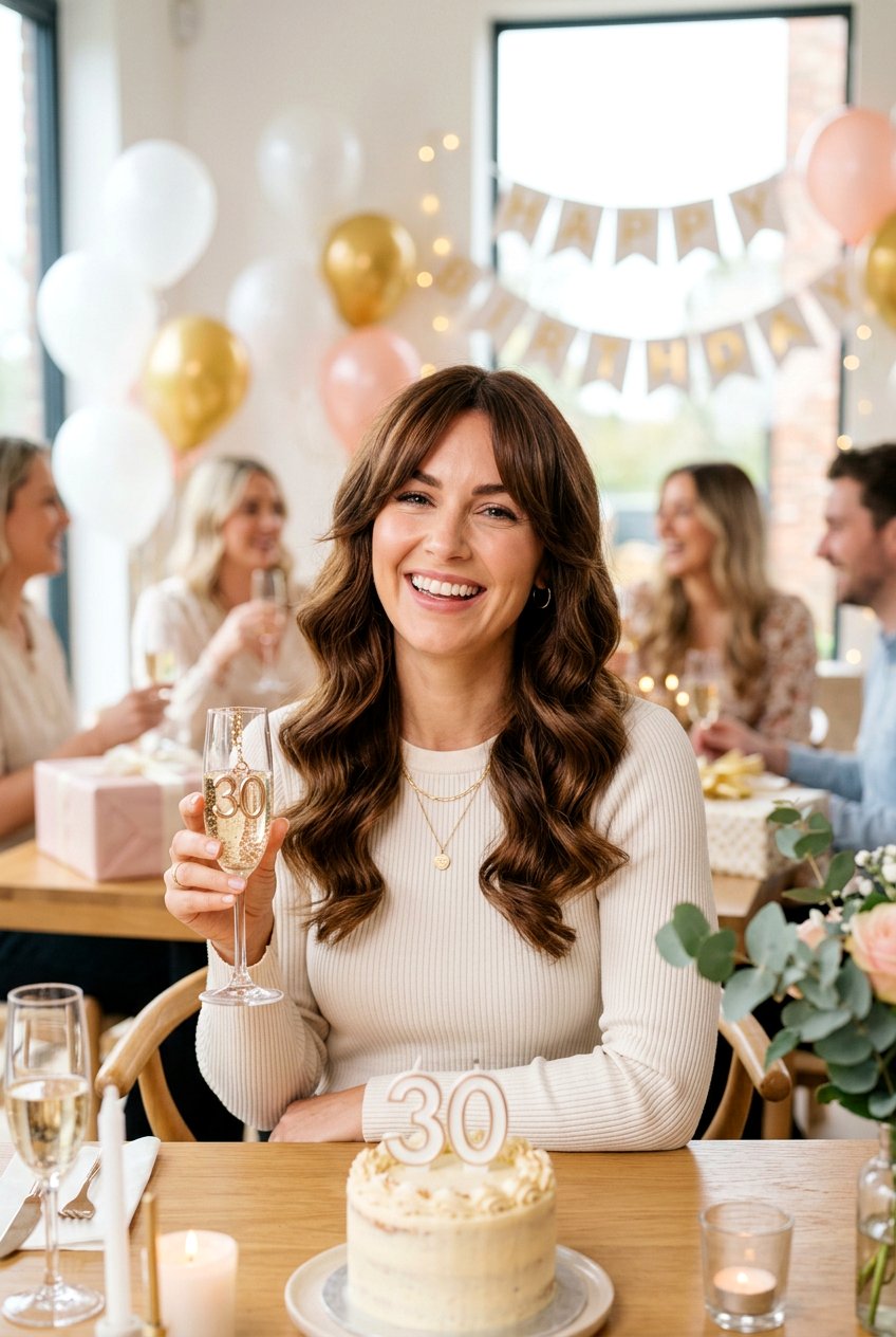 Hollywood Waves With Curtain Bangs Birthday - 20 birthday hairstyle with hollywood waves - 20 birthday hairstyle with hollywood waves