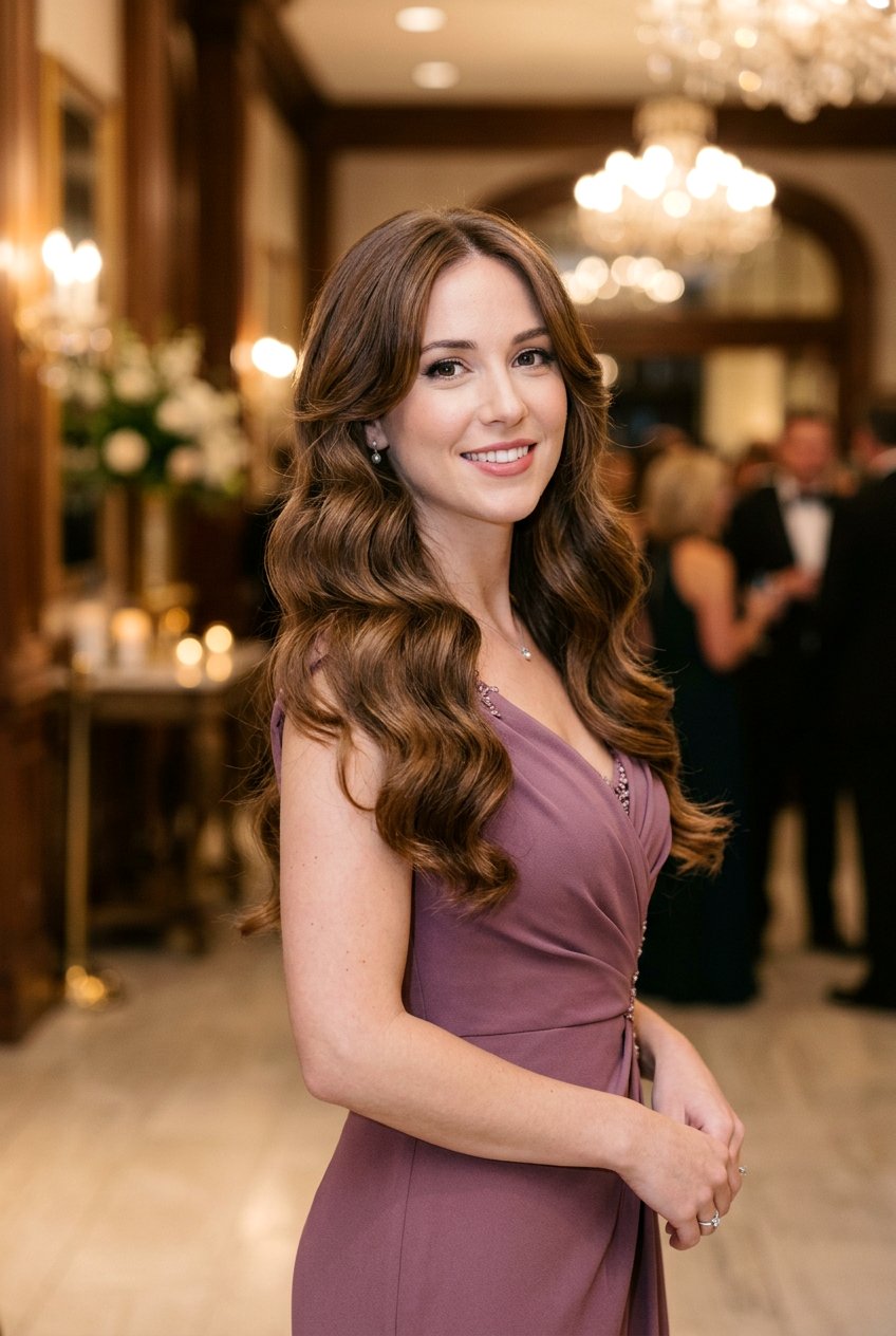 Hollywood Waves With Face Framing Layers - 20 hollywood waves hairstyle - 20 hollywood waves hairstyle