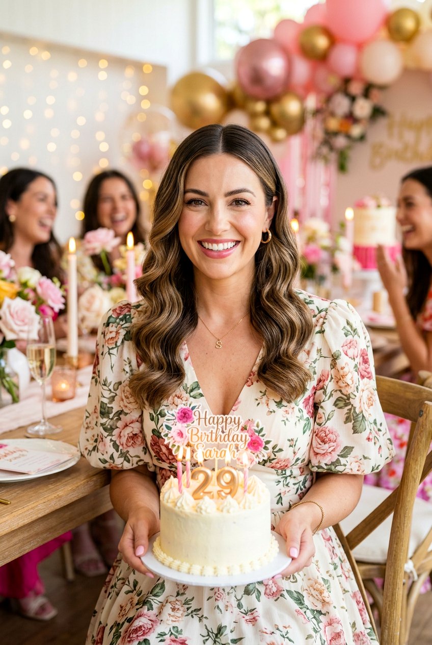 Hollywood Waves With Middle Part Birthday - 20 birthday hairstyle with hollywood waves - 20 birthday hairstyle with hollywood waves