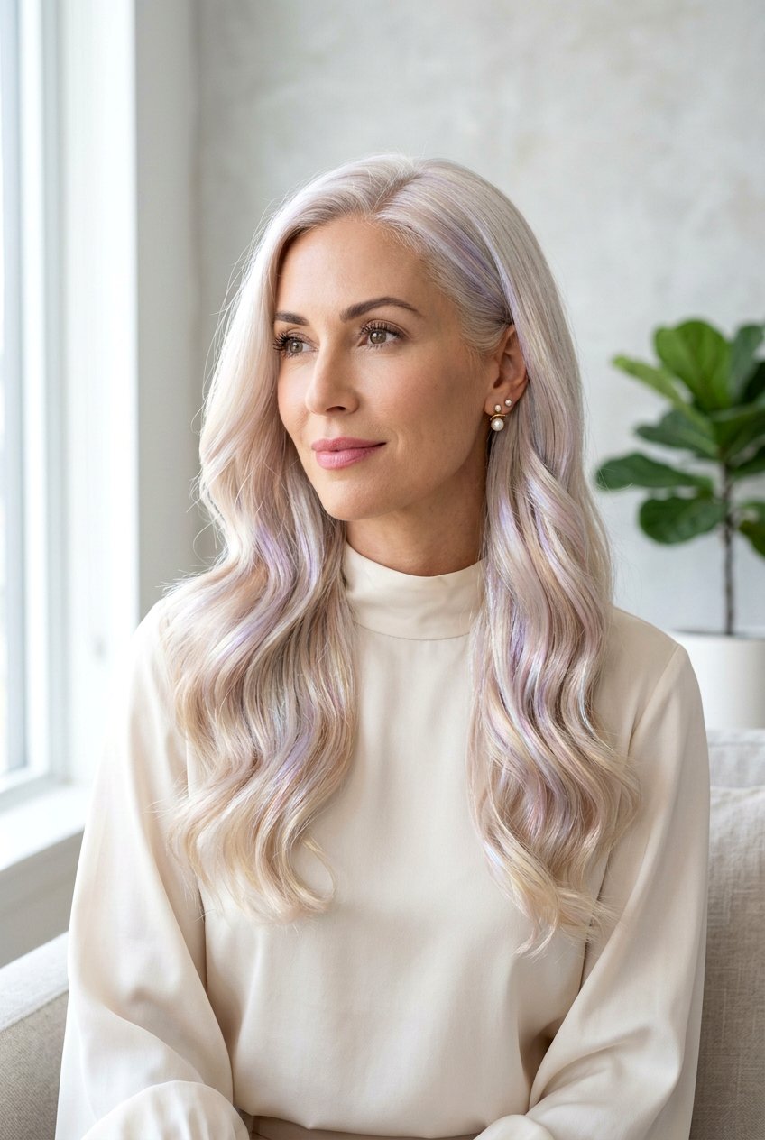 Holographic Mother of Pearl Hair Color - 20 holographic hair color - 20 holographic hair color