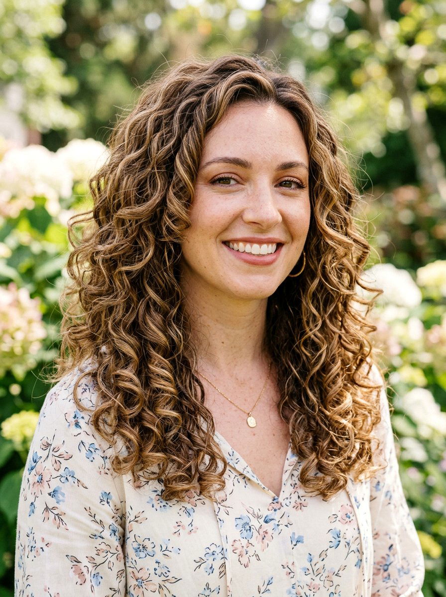 Honey Balayage On Curly Layers - 20 honey balayage for curly hair - 20 honey balayage for curly hair