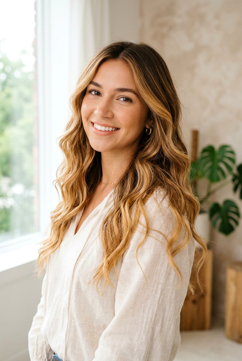 Honey Balayage with Root Shadow - 20 balayage with root shadow - 20 balayage with root shadow
