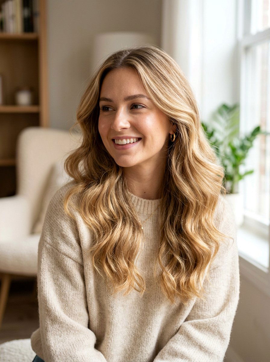 Honey Beige Blonde - 20 rooted beige blonde for mature women - 20 rooted beige blonde for mature women