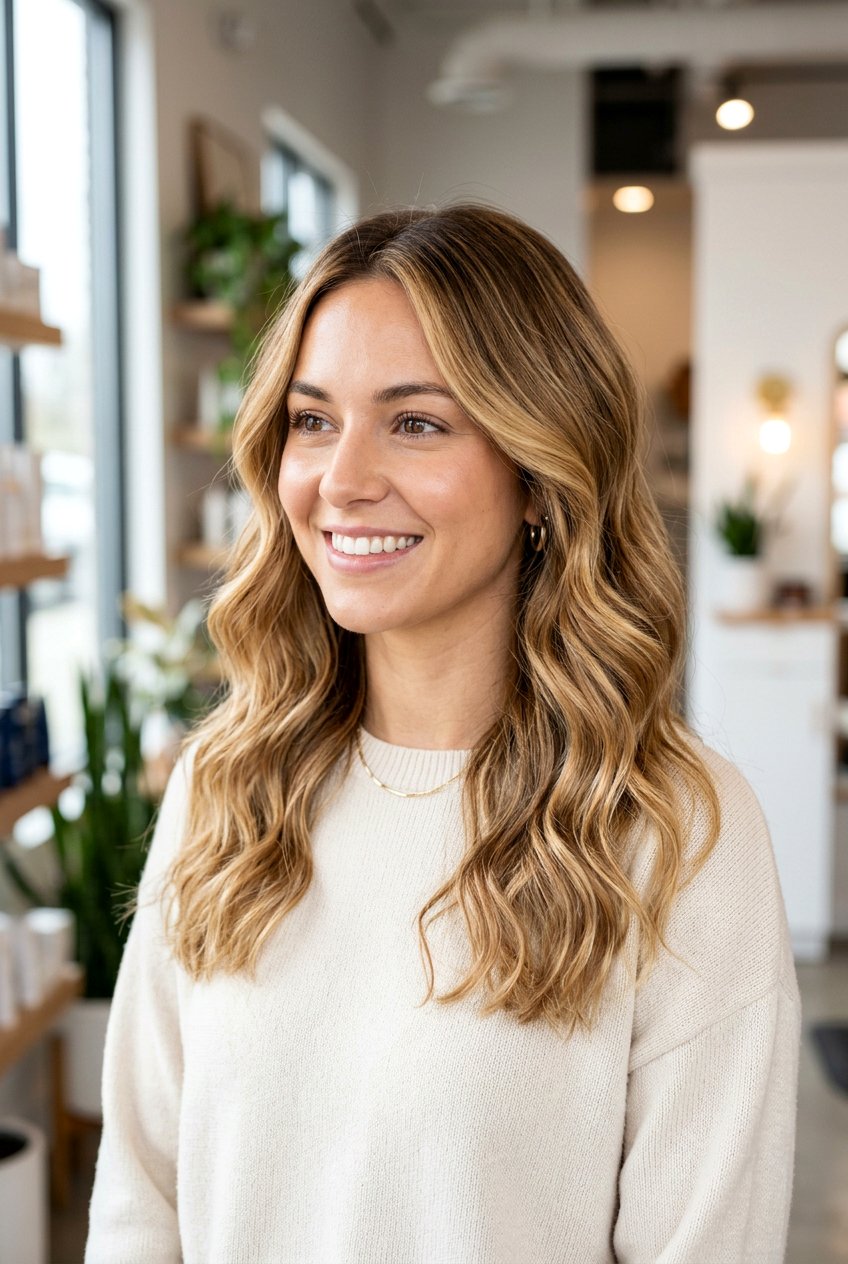 Honey Blonde Balayage - 20 balayage hair color ideas - 20 balayage hair color ideas