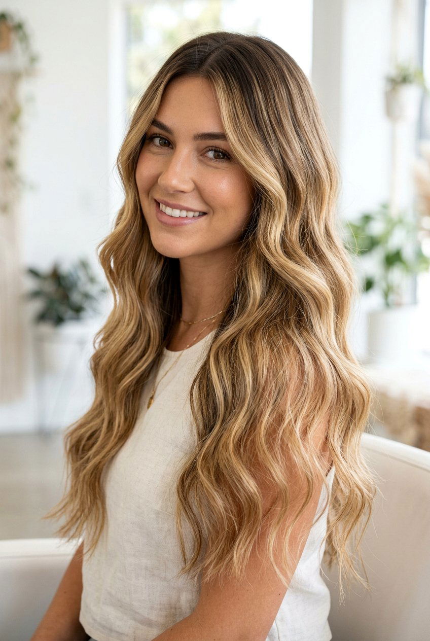 Honey Blonde Balayage - 20 blonde hair color ideas for summer - 20 blonde hair color ideas for summer