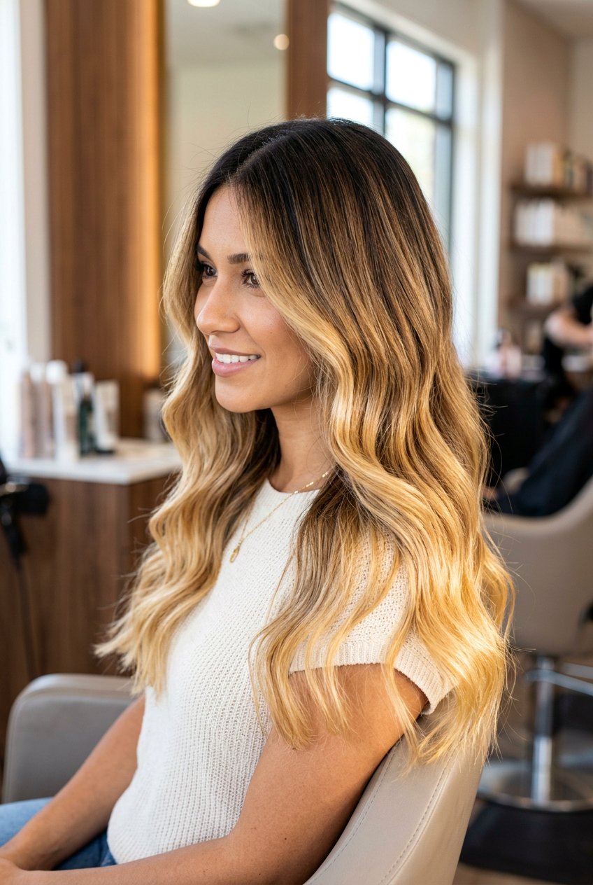 Honey Blonde Balayage - 20 honey blonde hair color - 20 honey blonde hair color