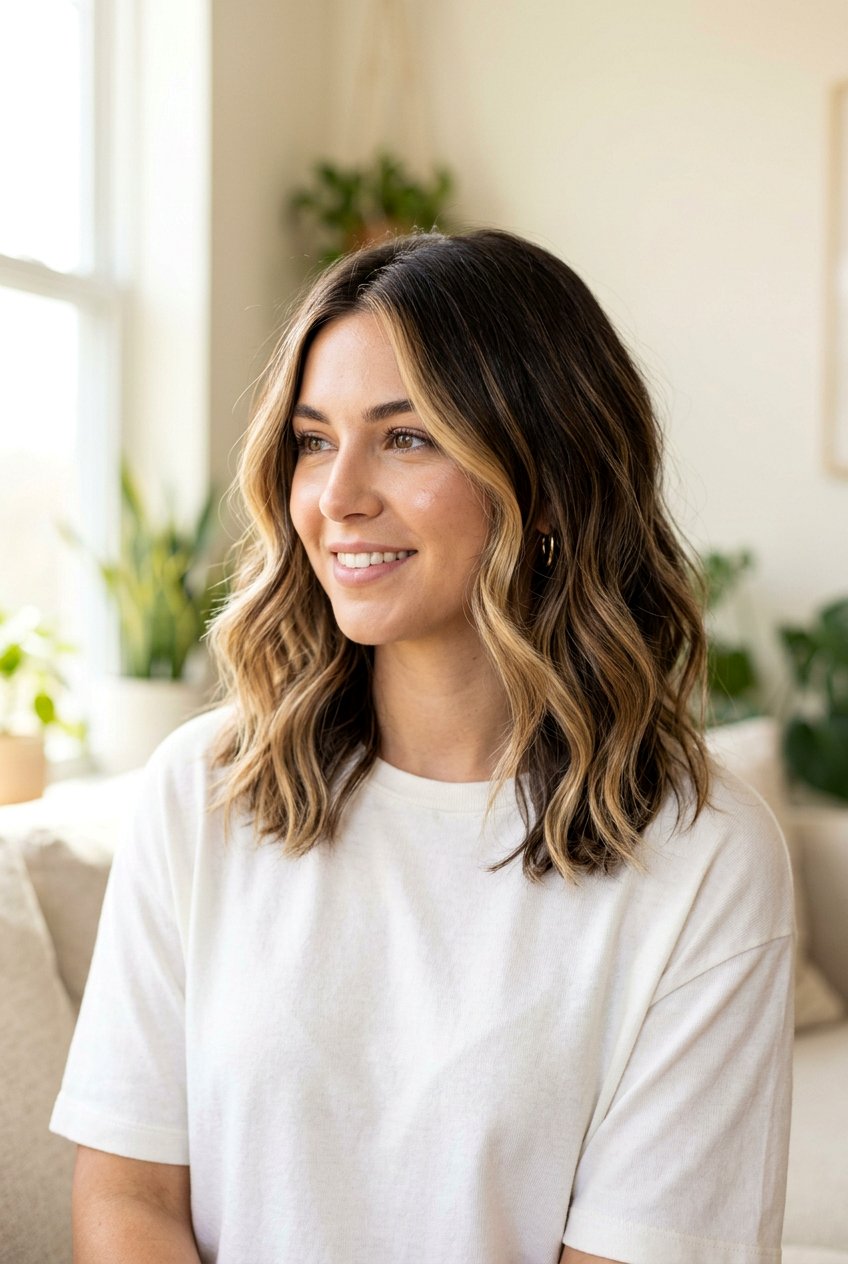 Honey Blonde Balayage On Dark Hair - 20 honey blonde for warm skin tones - 20 honey blonde for warm skin tones