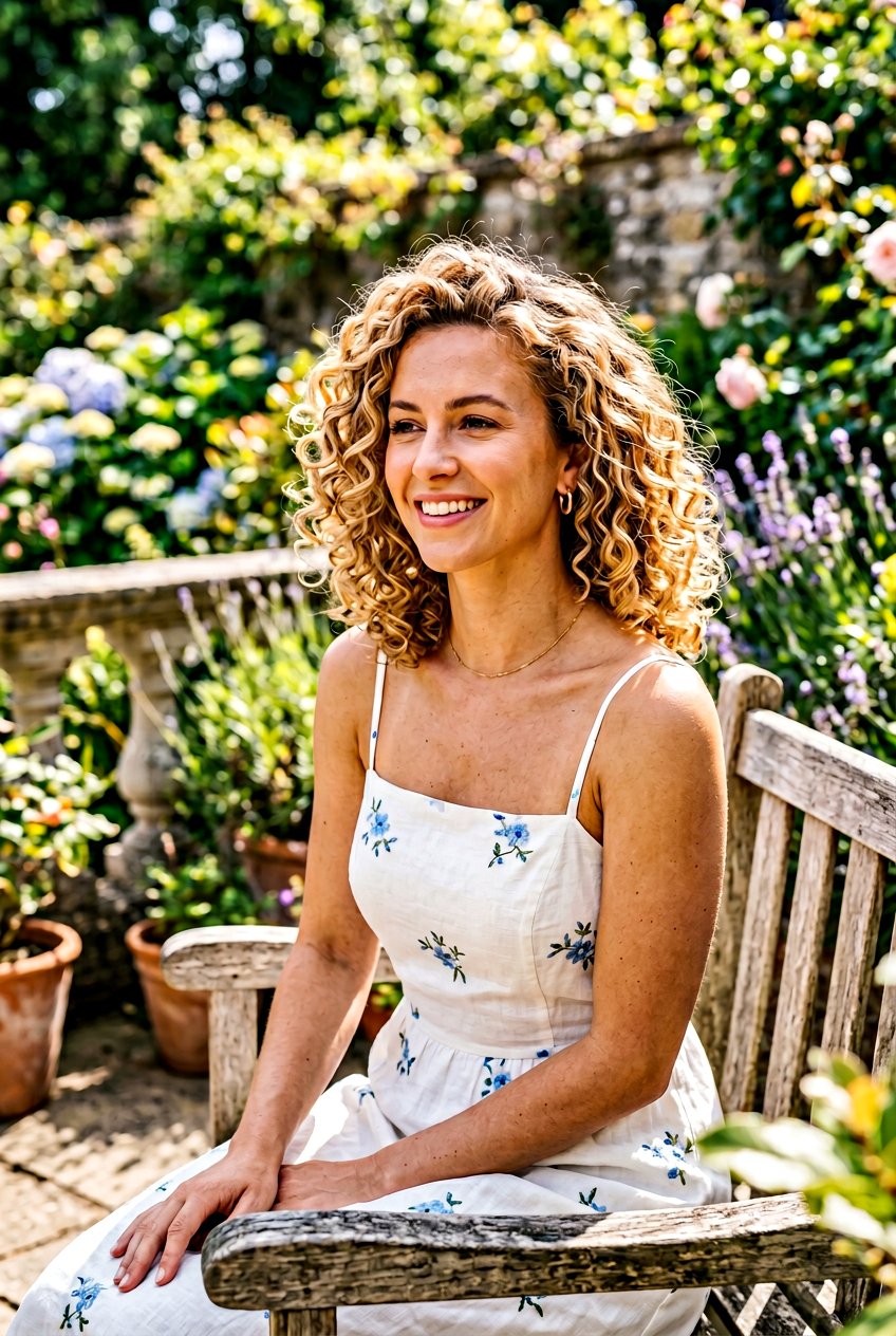 Honey Blonde Curly Bob - 20 blonde curly bob color ideas - 20 blonde curly bob color ideas