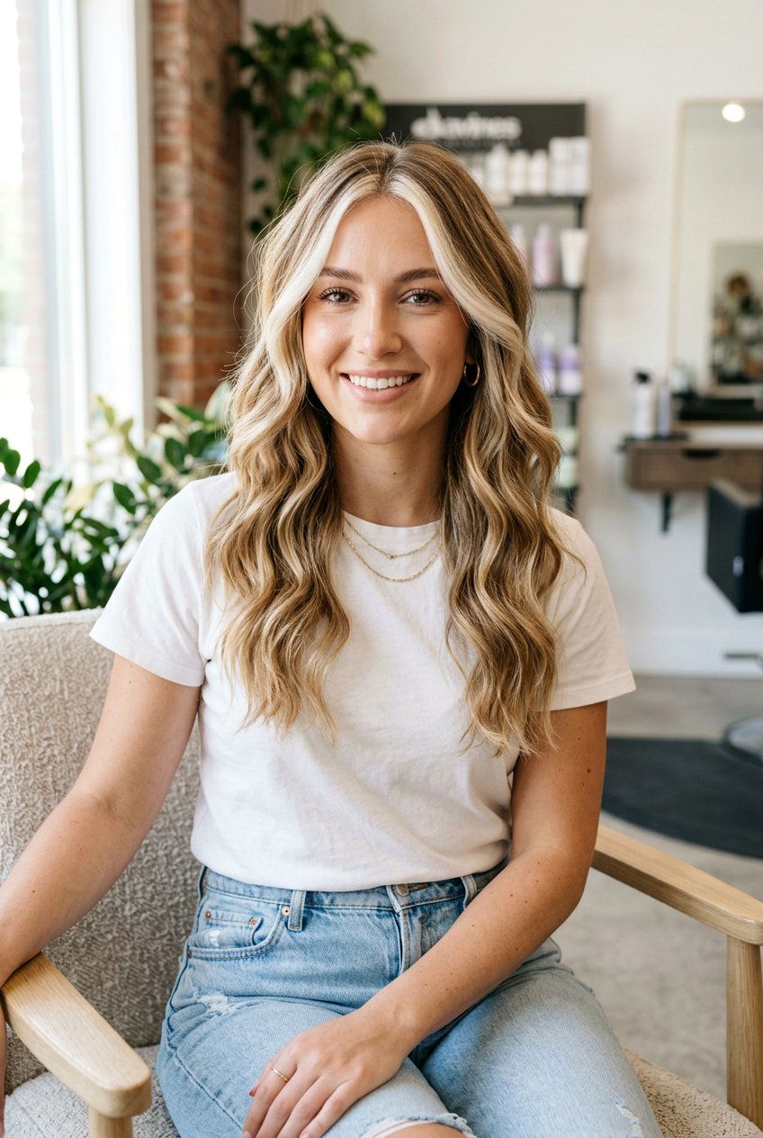 Honey Blonde Dimension With Money Piece - 20 dimensional honey blonde hair - 20 dimensional honey blonde hair