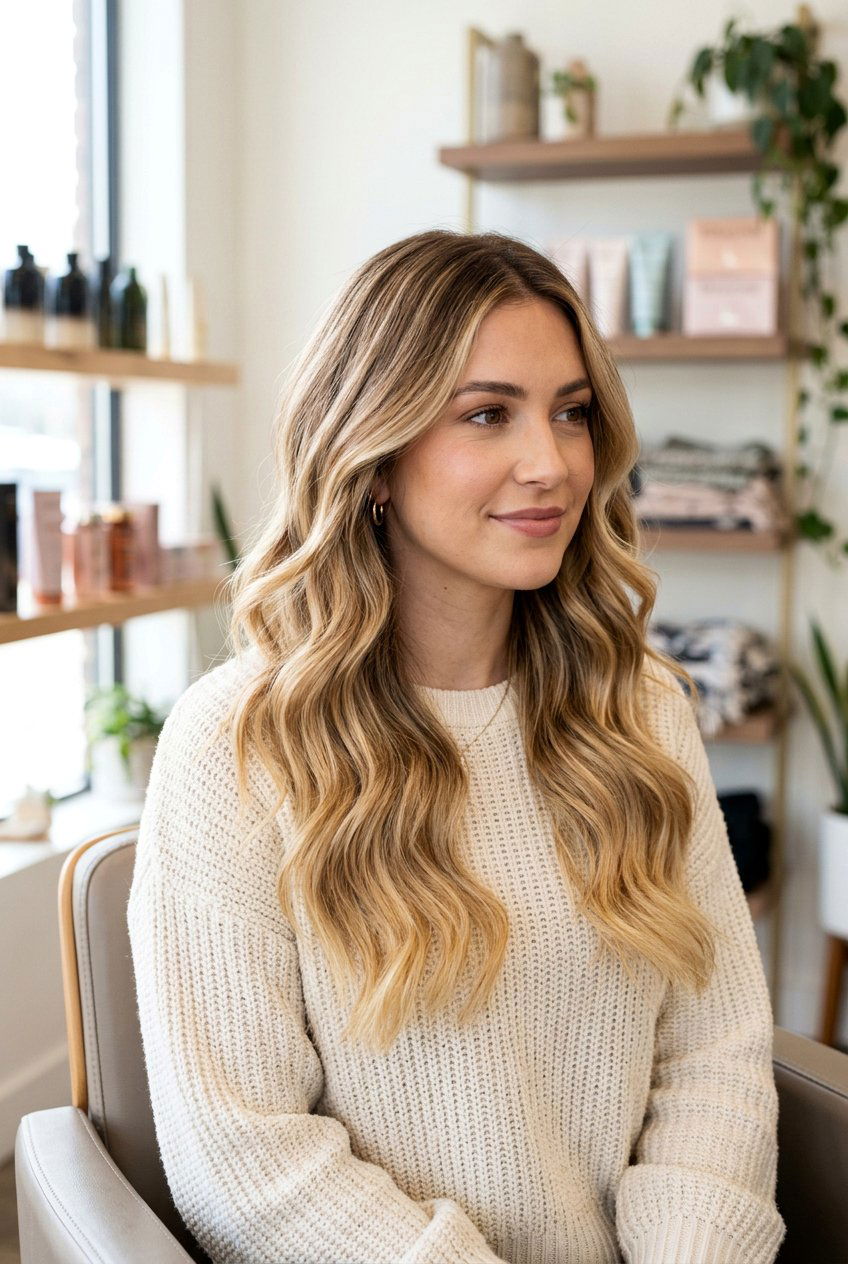 Honey Blonde Dimension With Shadow Root - 20 dimensional honey blonde hair - 20 dimensional honey blonde hair