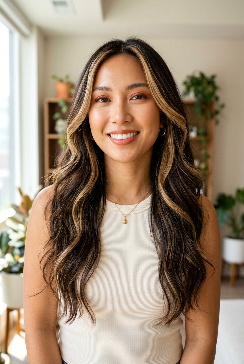 Honey Blonde Face Framing On Dark Brown Hair - 20 face framing blonde on dark brown hair - 20 face framing blonde on dark brown hair