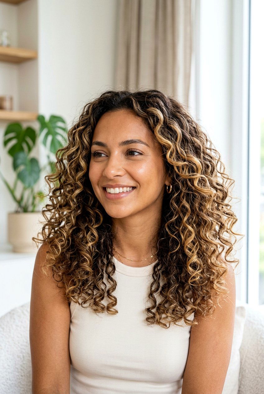 Honey Blonde Highlights - 20 hair color ideas for tan skin - 20 hair color ideas for tan skin