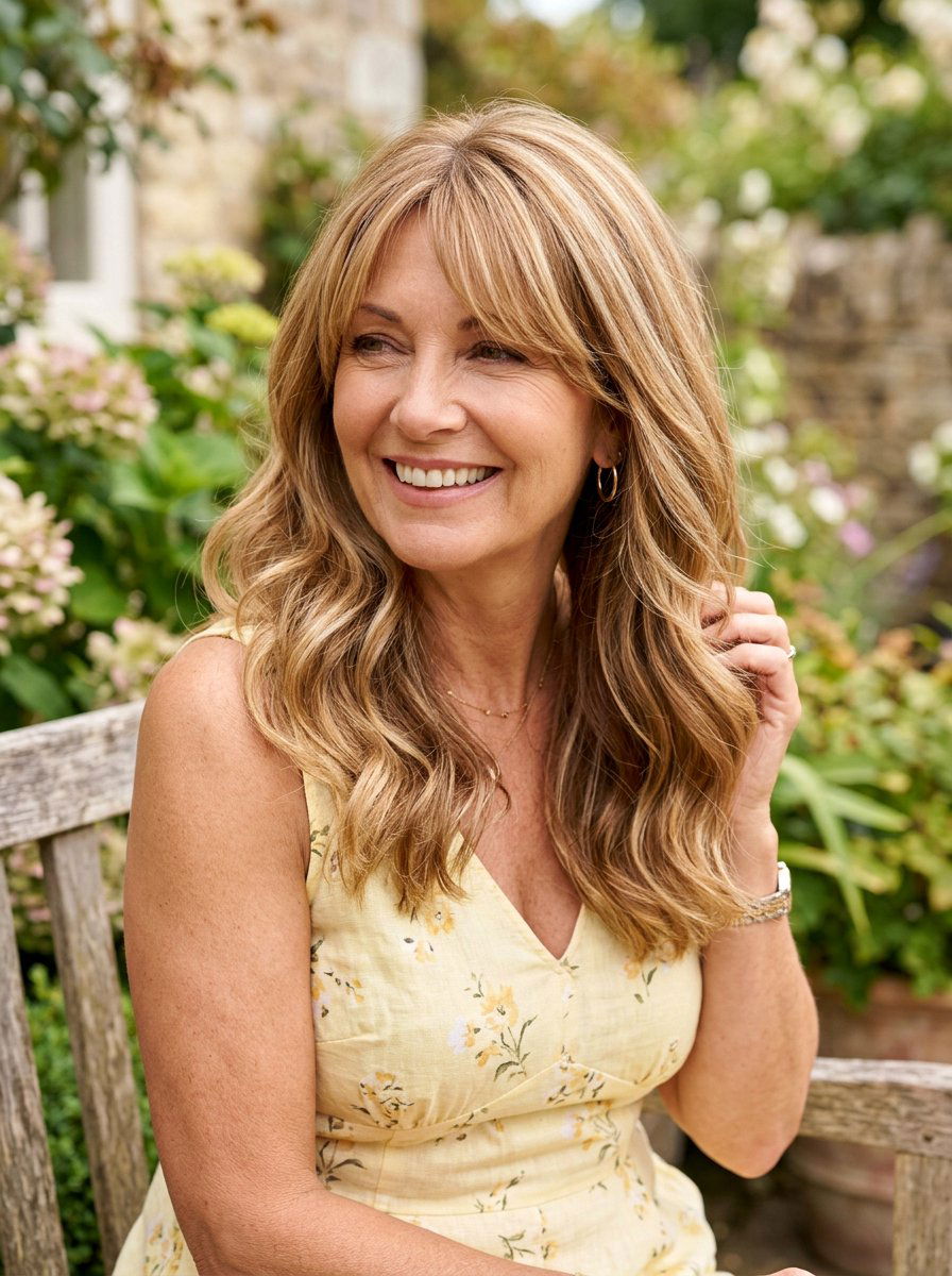 Honey Blonde Highlights - 20 soft blonde refresh for mature women - 20 soft blonde refresh for mature women