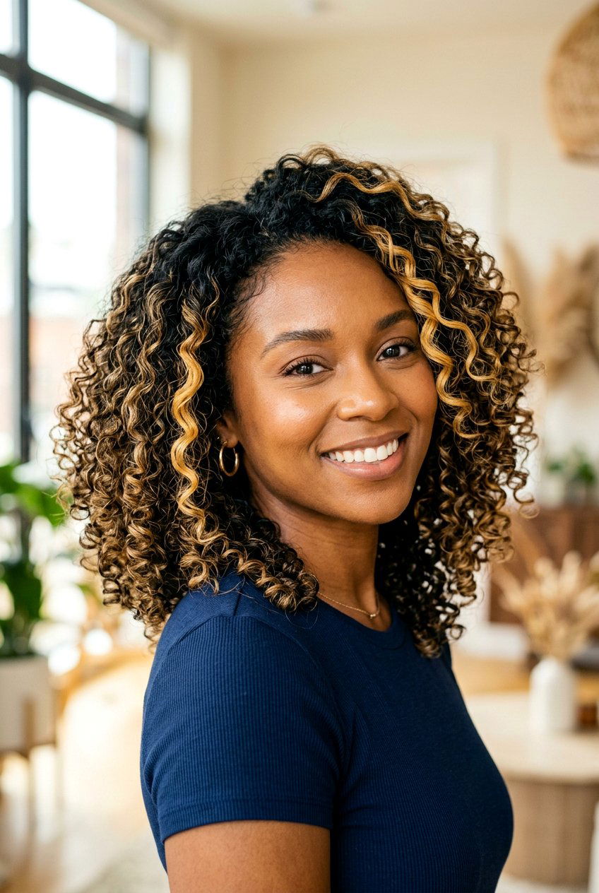 Honey Blonde Highlights Black Hair - 20 hair color ideas for black hair - 20 hair color ideas for black hair