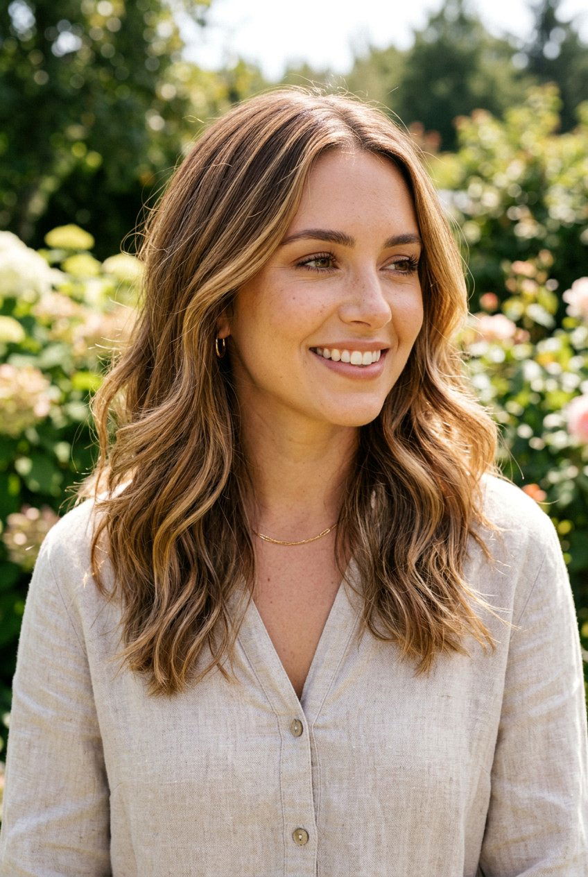 Honey Blonde Highlights For Brunettes - 20 natural looking highlights for brown hair - 20 natural looking highlights for brown hair