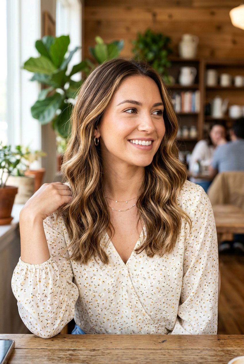 Honey Blonde Highlights On Brown Hair - 20 blended highlights on brown hair - 20 blended highlights on brown hair