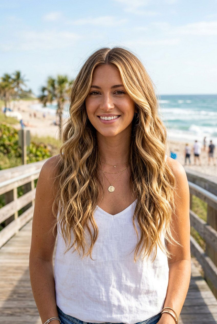 Honey Blonde Highlights On Layered Hair - 20 hair color ideas for long layered hair - 20 hair color ideas for long layered hair