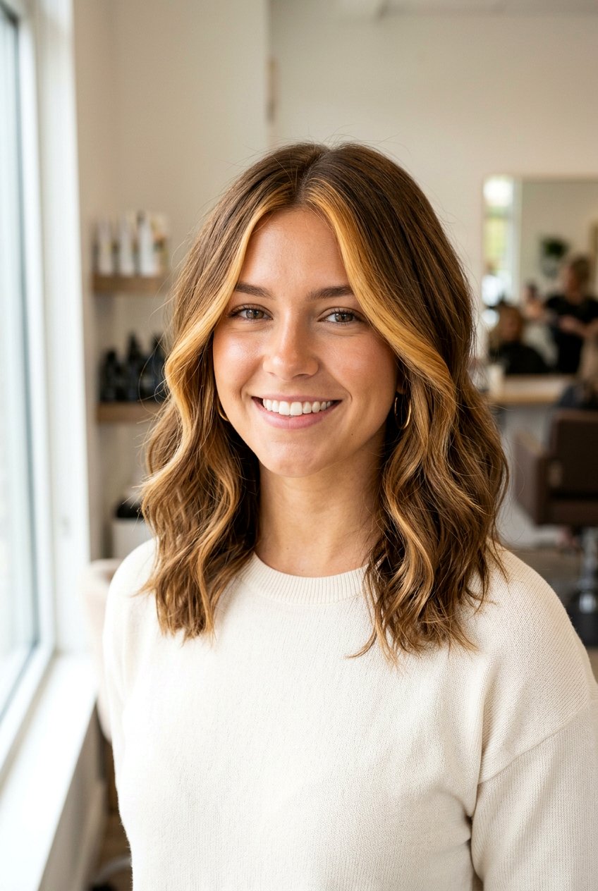 Honey Blonde Money Piece - 20 money piece hair color - 20 money piece hair color