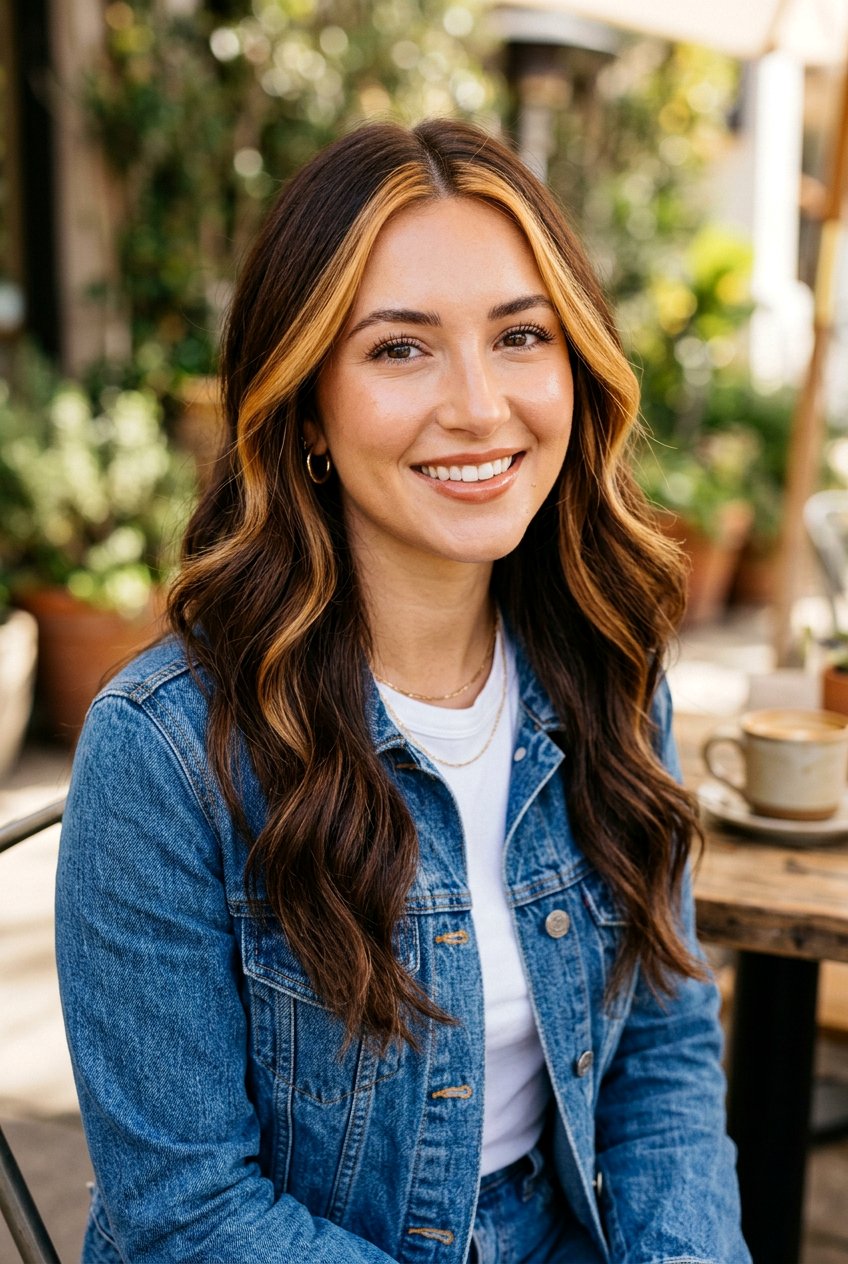 Honey Blonde Money Piece Dark Brunette - 20 blonde money piece for dark brunette hair - 20 blonde money piece for dark brunette hair