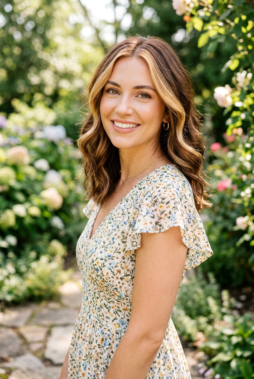 Honey Blonde Money Piece For Warm Brunettes - 20 subtle money piece ideas - 20 subtle money piece ideas