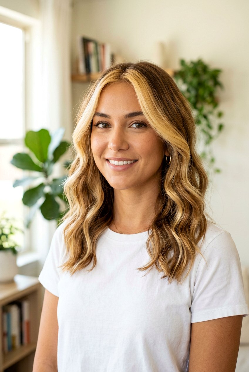 Honey Blonde Money Piece For Warm Skin - 20 honey blonde for warm skin tones - 20 honey blonde for warm skin tones