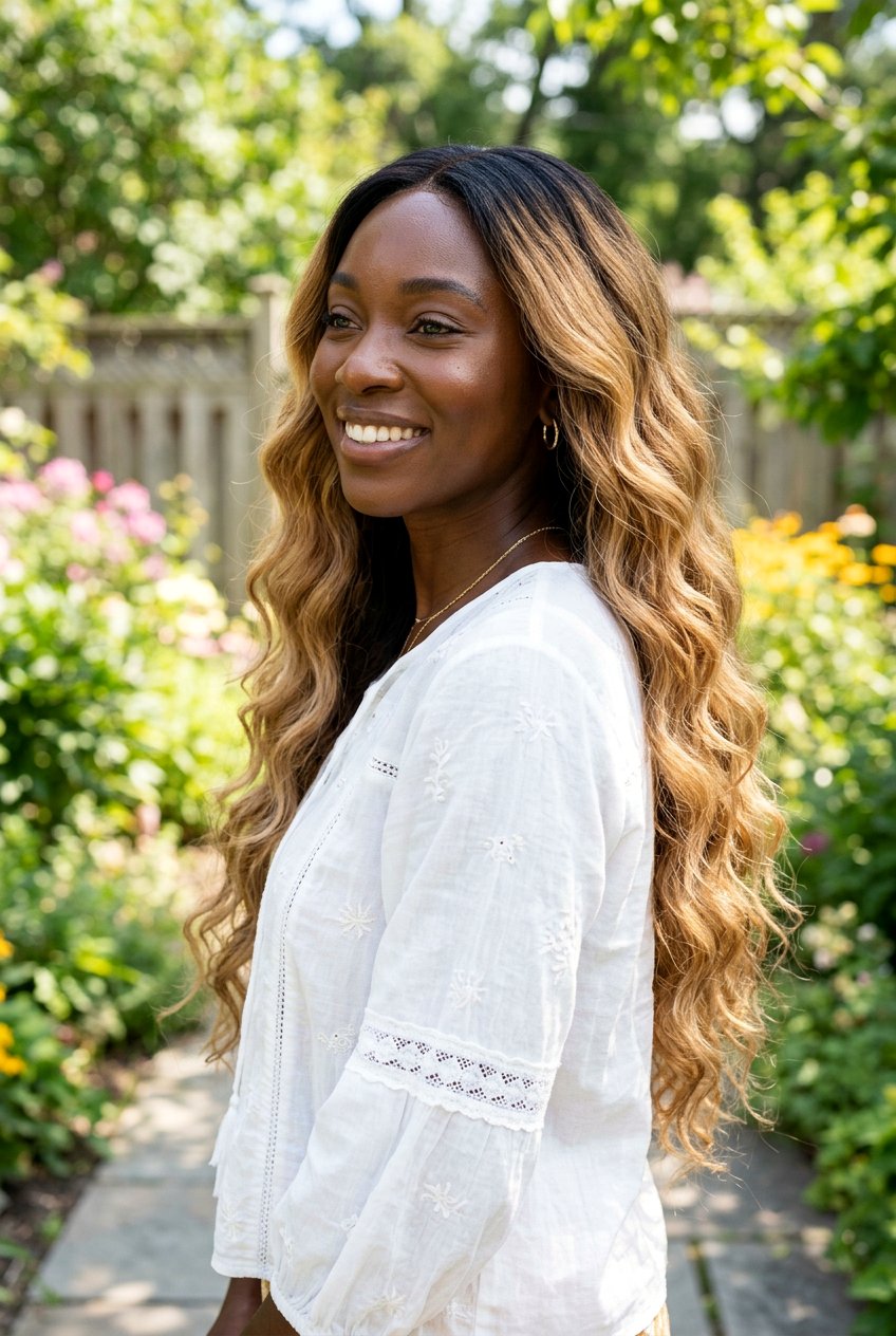 Honey Blonde Ombre On Dark Skin - 20 blonde hair color for dark skin - 20 blonde hair color for dark skin
